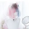 Juwas.com Online Store NEW ARRIVAL Lolita Blue Pink Gradient Short Wig