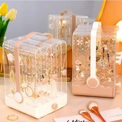 Juwas Chic Clear Accessory And Jewelry Box Stand NEW ARRIVAL