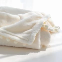 Juwas Flannel Tassels Blanket