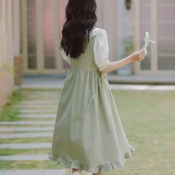 Juwas College Style Summer Loose Dress Set NEW ARRIVAL 14 Juwas College Style Summer Loose Dress Set NEW ARRIVAL