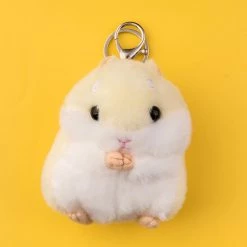 Juwas NEW ARRIVAL Kawaii Hamster Plush Keychain