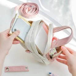 Juwas NEW ARRIVAL Chic Rectangle Pastel Mini Handbag/Crossbody Bag