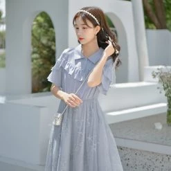 Juwas Japanese Vintage Pearl Dress NEW ARRIVAL