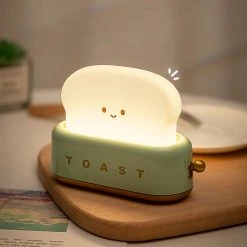 Juwas NEW ARRIVAL Toast Inspired Night Light