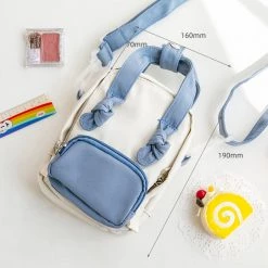 Juwas NEW ARRIVAL Chic Rectangle Pastel Mini Handbag/Crossbody Bag