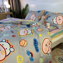 Juwas Adorable Cows Printed Queen Beddings Set NEW ARRIVAL