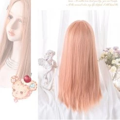Juwas Fashion & Beauty Lolita Ginger Long Straight Wig