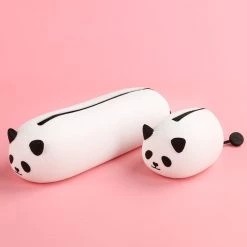 Juwas 2PCS Cute Animal Silica Gel Pencil Case NEW ARRIVAL