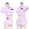Juwas CLOTHING Intimate Pink Medic Nurse Costume Set
