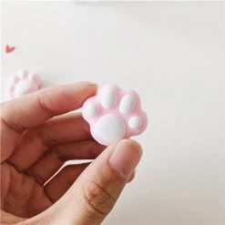 Juwas.com Online Store Cute Pink Cats Paw Airpods Protective Case