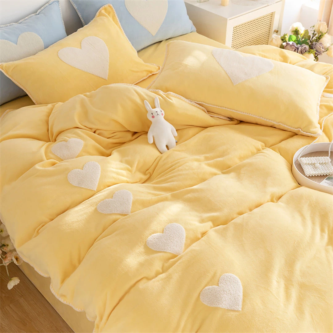 Juwas NEW ARRIVAL Sweet Love Heart Bedding Set 14 Juwas NEW ARRIVAL Sweet Love Heart Bedding Set