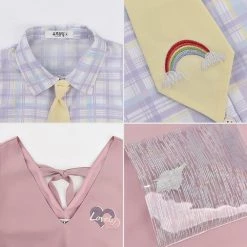 Juwas NEW ARRIVAL Japanese Plaid Polo N’ Lovely Straight Dress 17 Juwas NEW ARRIVAL Japanese Plaid Polo N’ Lovely Straight Dress