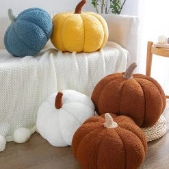 Juwas Pumpkin Shaped Throw Pillow