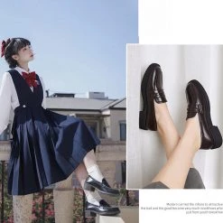 Juwas Kawaii Japanese School Platform Mary Jane