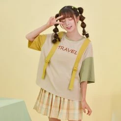 Juwas Kawaii Travel Monster T-Shirt NEW ARRIVAL