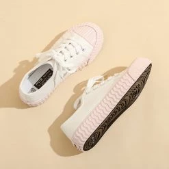 Juwas NEW ARRIVAL Front Lines Platform Low Cut Sneakers