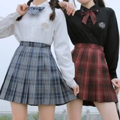 Juwas NEW ARRIVAL Kawaii School Uniform Polo Shirt