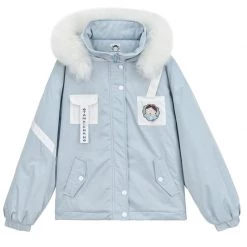 -Juwas Maruko Embroidery Fur Hoodie Coat NEW ARRIVAL 14 -Juwas Maruko Embroidery Fur Hoodie Coat NEW ARRIVAL