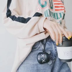 Juwas.com Online Store NEW ARRIVAL Cute Bear Design Protective Case For Airpods 1 2