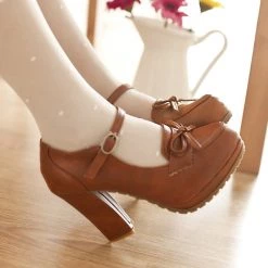 Juwas.com Online Store Sweet Vintage Lolita High Heels Shoes NEW ARRIVAL