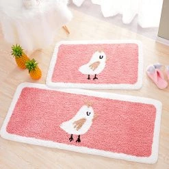 Juwas Kawaii Animals Rectangle Doormat HOME&LIFESTYLE