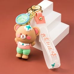 Juwas Japanese Bear Wristlet Keychain NEW ARRIVAL