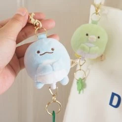 Juwas NEW ARRIVAL Cute Cartoon Animal Plush Keychain