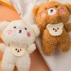 Juwas Pretty Bear Plush Keychain NEW ARRIVAL