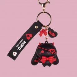 Juwas NEW ARRIVAL Gothic Bunny Keychain