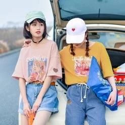 Juwas Kawaii “Calling Magic” Graphic T-Shirt NEW ARRIVAL