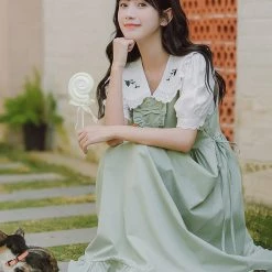 Juwas College Style Summer Loose Dress Set NEW ARRIVAL 13 Juwas College Style Summer Loose Dress Set NEW ARRIVAL