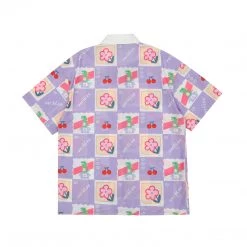 Juwas NEW ARRIVAL Harajuku Flowers Print Pajama Top