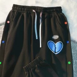 Juwas NEW ARRIVAL Broken Heart Jogger Sweatpants