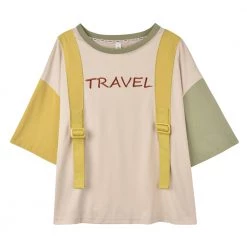 Juwas Kawaii Travel Monster T-Shirt NEW ARRIVAL