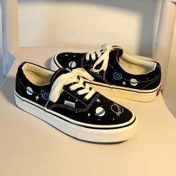 Juwas Planets Print Canvas Sneaker NEW ARRIVAL