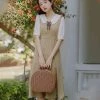 Juwas Vintage College Style Doll Collar Dress NEW ARRIVAL
