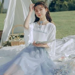 Juwas NEW ARRIVAL Kawaii “You Are My Soul” Choker Tees