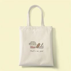 Juwas Japanese Spice Jars Canvas Tote Bag