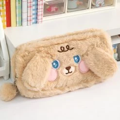 Juwas Fuzzy Animal Pencil Case ACCESSORIES