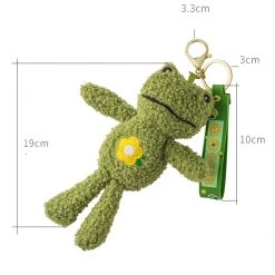 Juwas Frog Doll Keychain Pendant ACCESSORIES
