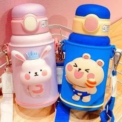 Juwas Cups & Bottles Cute Animal Water Bottle