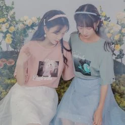 Juwas NEW ARRIVAL Pastel Princess Graphic Tees 10 Juwas NEW ARRIVAL Pastel Princess Graphic Tees