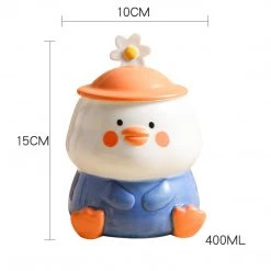 Juwas Cute Chicken Ceramic Mug