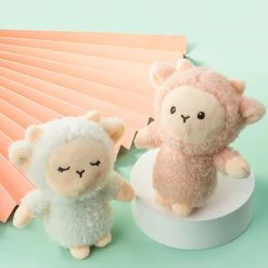 Juwas NEW ARRIVAL Lovely Sheep Plush Keychain