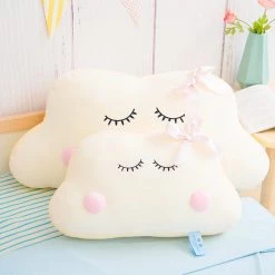Juwas NEW ARRIVAL Sleeping And Happy Cloud Plush Pillow