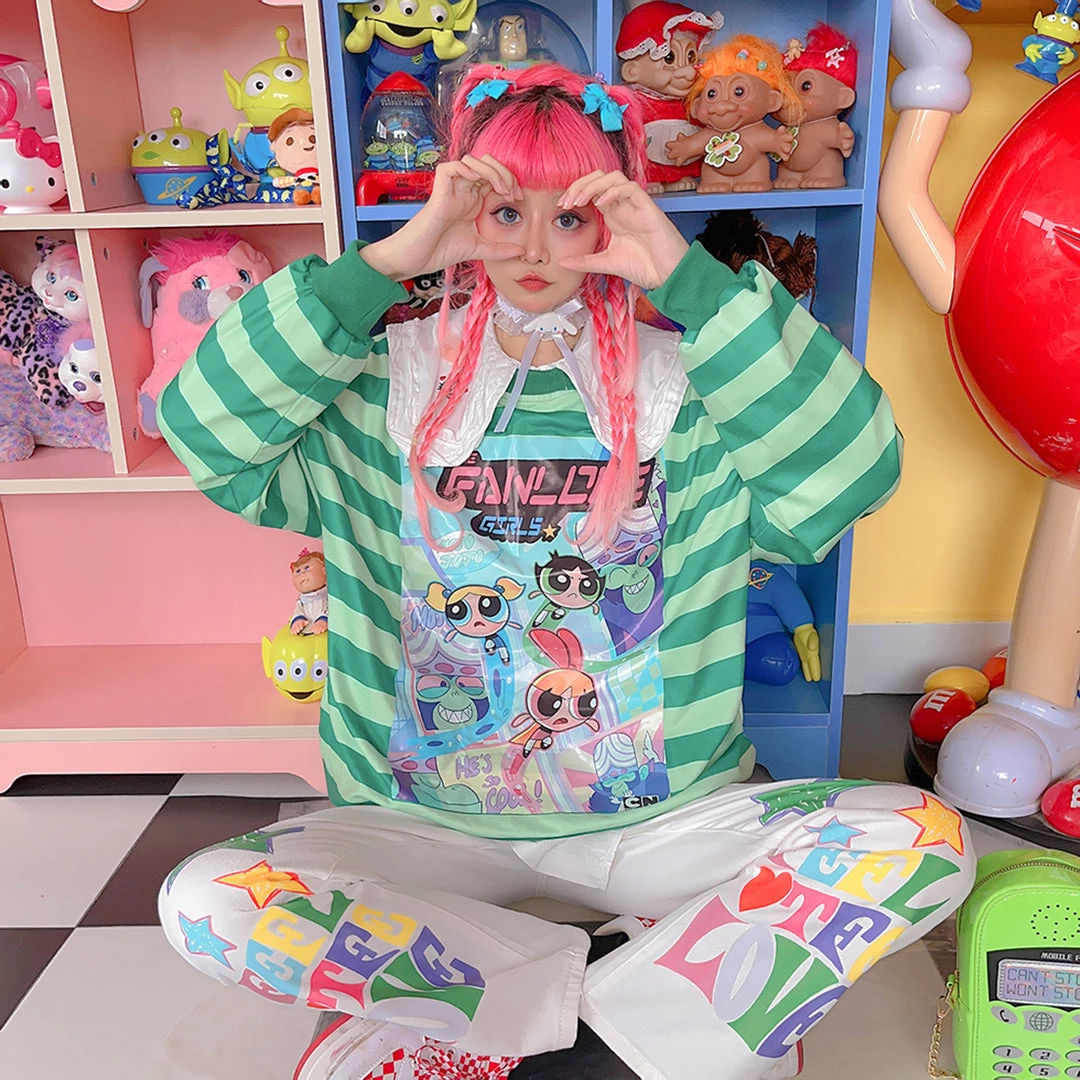 Juwas Harajuku Letters Stars Print Streetwear Pants 6 Juwas Harajuku Letters Stars Print Streetwear Pants