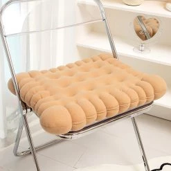 Juwas NEW ARRIVAL Chocolate Biscuit Seat Cushion Pillow