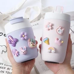 Juwas NEW ARRIVAL Pastel Color Thermos Bottle