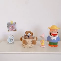Juwas Stuffed Bear Storage Basket