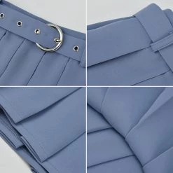 Juwas Japanese Uniform Mini Pleated Skirt NEW ARRIVAL